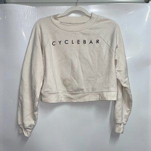 Cyclebar Crop Top Styled Sweater